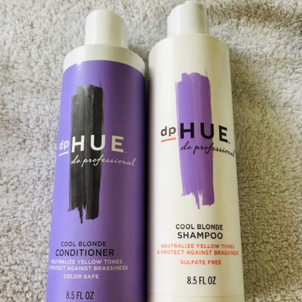 dpHUE Cool Blond Shampoo and Conditioner